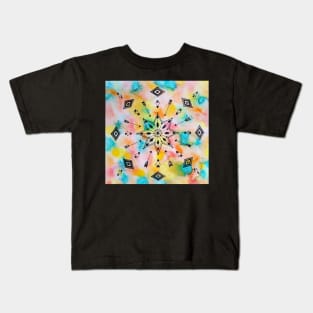 Southwestern Arrows and Angles Pattern Kids T-Shirt